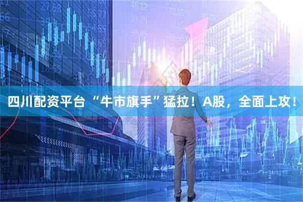 四川配资平台 “牛市旗手”猛拉！A股，全面上攻！